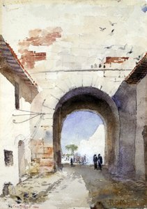 Porta San Paolo, Roma, 1880