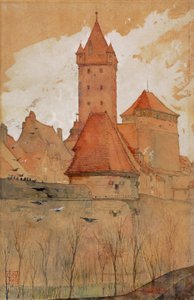 Torri della cinta muraria, Norimberga da Cass Gilbert