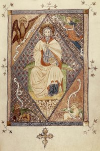 Cristo in maestà (in gloria) (miniatura)