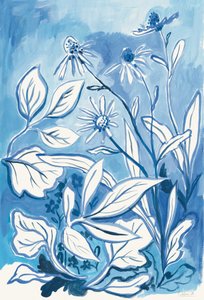 Giardino botanico blu da Catalina Somolinos