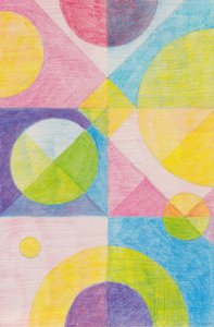 Forme geometriche colorate da Catalina Somolinos