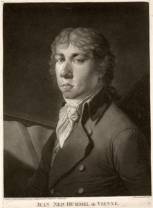 Johann Nepomuk Hummel (1778-1837) inciso da Wrenck da Catharina Escherich
