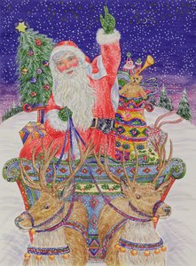 Babbo Natale parte alla vigilia di Natale