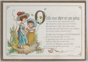 Valentine, 1877 da Catherine Greenaway