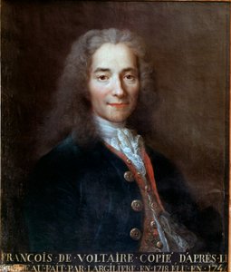 Ritratto di Voltaire da Catherine Lusurier