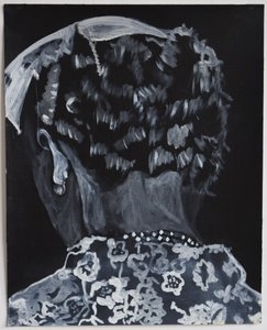 Belladonna: Ann, 2014 (olio e acrilico su carta)