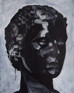 Belladonna: Marina, 2014 (olio e acrilico su carta)