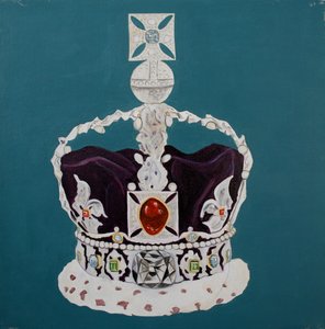 Gioielli della Corona 5, 2001 (olio su tela)