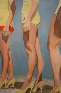 Gambe, 2007 (olio su tela)