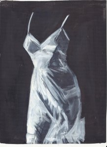 Rose 2, 2012 (olio e acrilico su carta)