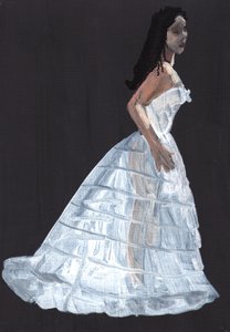 Susannah, 2011 (olio su carta)