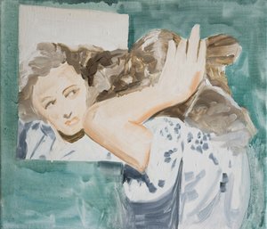 Up Do, 2017 (olio su lino)