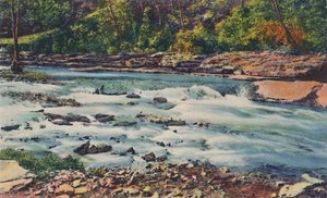 Acque rapide, Cherokee Park, 1942 da Caufield and Shook