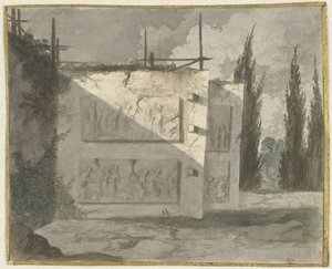 Paesaggio con Muro e Bassorilievi da Cavalier Cosse