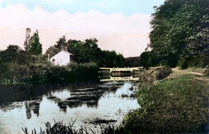 Sonning Lock sul fiume Tamigi, Berkshire da Cavenders Ltd