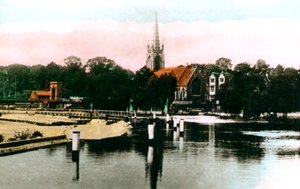 Il fiume Tamigi a Marlow, Buckinghamshire, 1926 da Cavenders Ltd