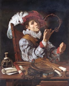 Un musicista, c.1610
