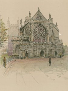 Cattedrale di Exeter da Cecil Charles Windsor Aldin
