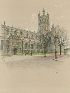 Cattedrale di Gloucester da Cecil Charles Windsor Aldin