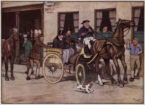 Illustrazione per "The Pickwick Papers" di Cecil Aldin