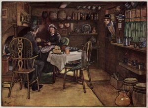 Illustrazione per The Pickwick Papers di Cecil Aldin da Cecil Charles Windsor Aldin