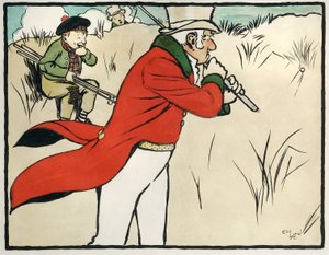 Vecchi sport e giochi inglesi: Golf da Cecil Charles Windsor Aldin
