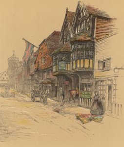 The George Inn, Salisbury da Cecil Charles Windsor Aldin