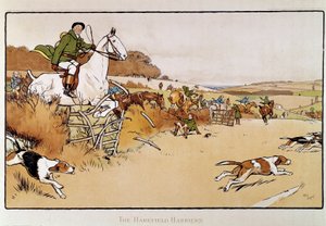 Acquerello di Cecil Aldin (1870-1935) da Cecil Charles Windsor Aldin