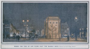 Dove la marea della vita scorre oltre il Marble Arch