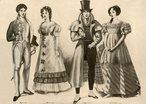 Abbigliamento dal 1824-1835, 1907, 1937