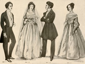 Abbigliamento dal 1836 al 1847, 1907, 1937 da Cecil W. Trout