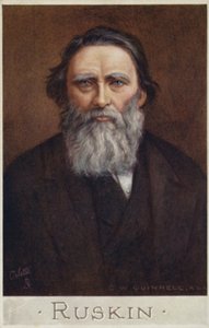John Ruskin (1819-1900), scrittore, critico d