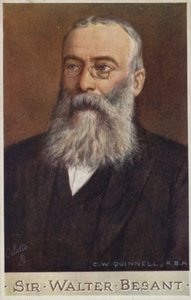 Sir Walter Besant (1836-1901), romanziere e storico inglese
