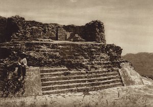 Messico: Tepoztlan, Rovina del tempio El Tepoztecatl da Cecile Seler Sachs