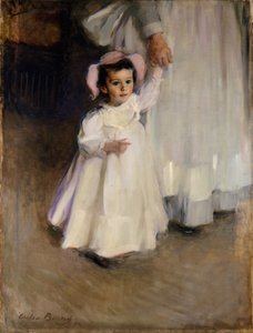 Ernesta (bambina con infermiera) da Cecilia Beaux