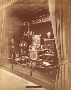 Esposizione di mobili di Collinson & Lock da Centennial Photographic Co.