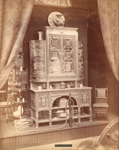Esposizione di mobili di Collinson & Lock (stampa all