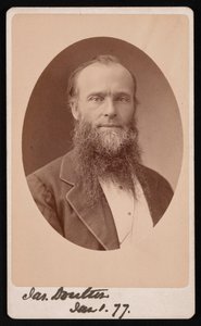 Ritratto di James Doulton, 1877 da Centennial Photographic Company
