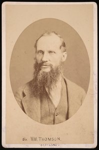 Ritratto di Sir William Thomson, 1° Barone Kelvin 1824-1907, 1876 da Centennial Photographic Company