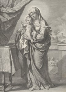 Vergine e Bambino, XIX secolo da Cesare Ferreri