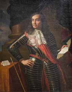 Ritratto del conte Alfonso di Novellara da Cesare Gennari