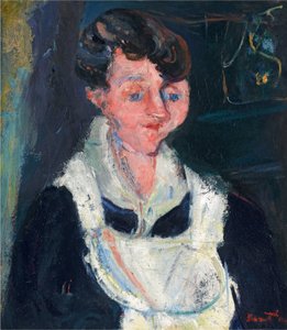La Soubrette (cameriera), 1933 circa (olio su tela) da Chaim Soutine
