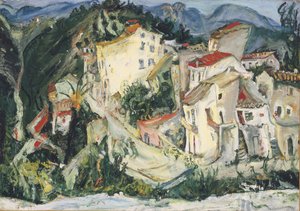 Paesaggio a Cagnes, c.1924-1925 da Chaim Soutine
