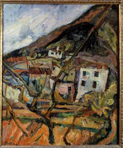 Paesaggio di Vence da Chaim Soutine
