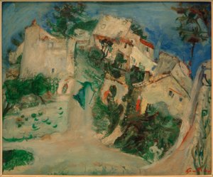 Paesaggio a Cagnes da Chaim Soutine