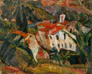 Paesaggio a Céret da Chaim Soutine