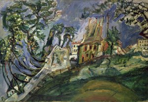 Montmartre, c.1919 da Chaim Soutine