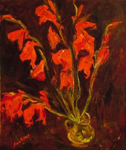 Gladioli rossi, c.1919 da Chaim Soutine