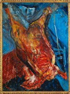 Bue macellato, 1925 circa (olio su tela) da Chaim Soutine