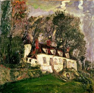 La casa a Oiseme, 1934 da Chaim Soutine